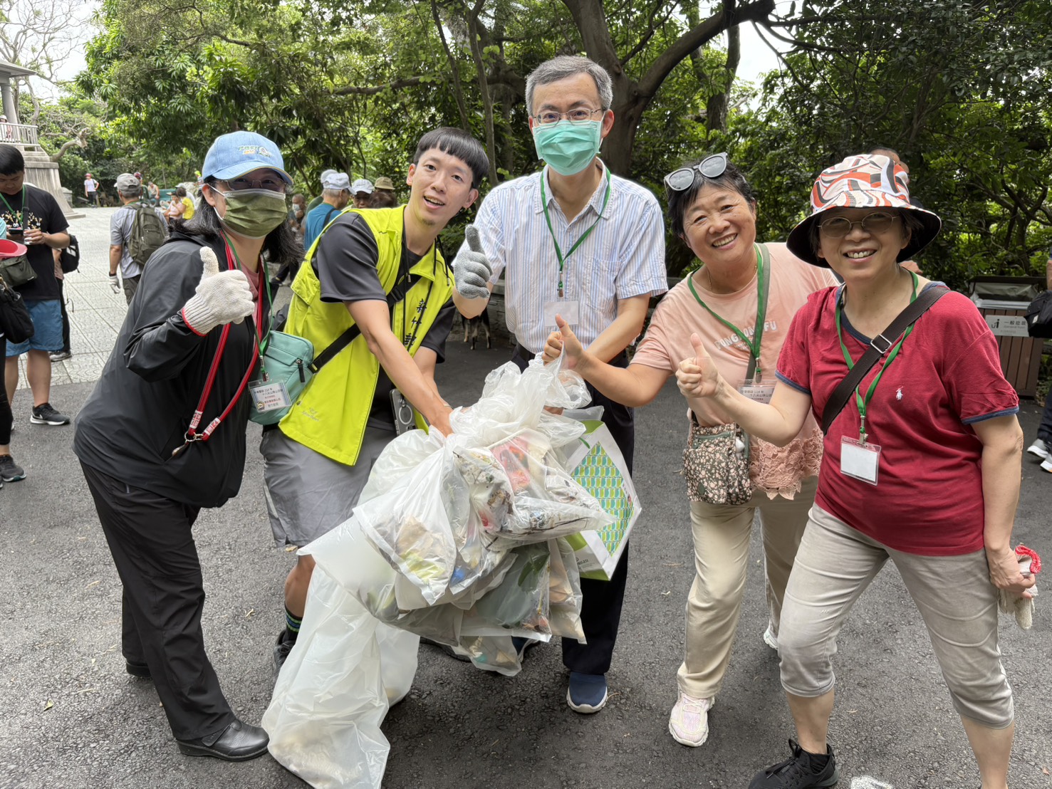 「清淨山林 郵我同行」-十八尖山淨山活動