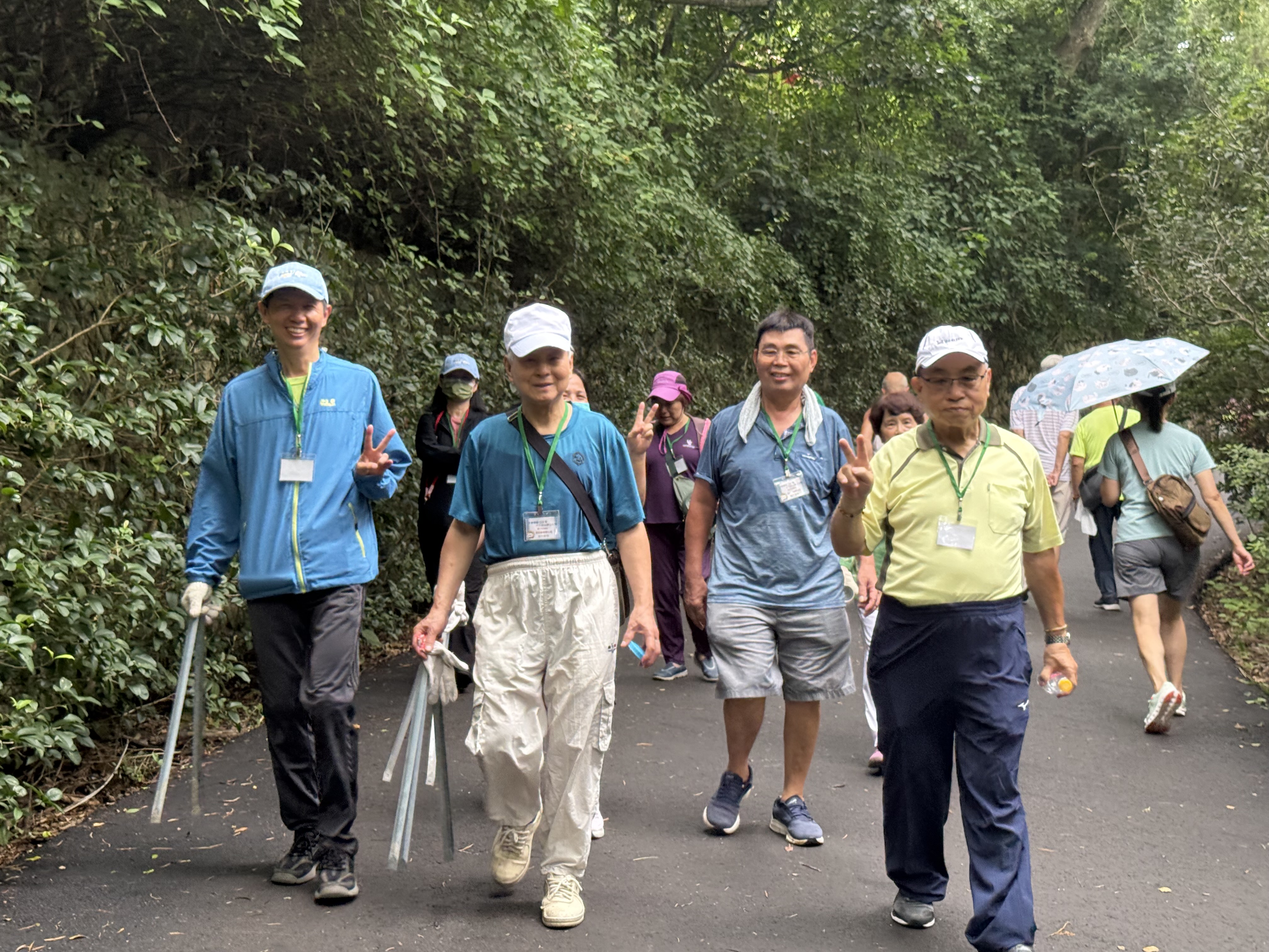 「清淨山林 郵我同行」-十八尖山淨山活動