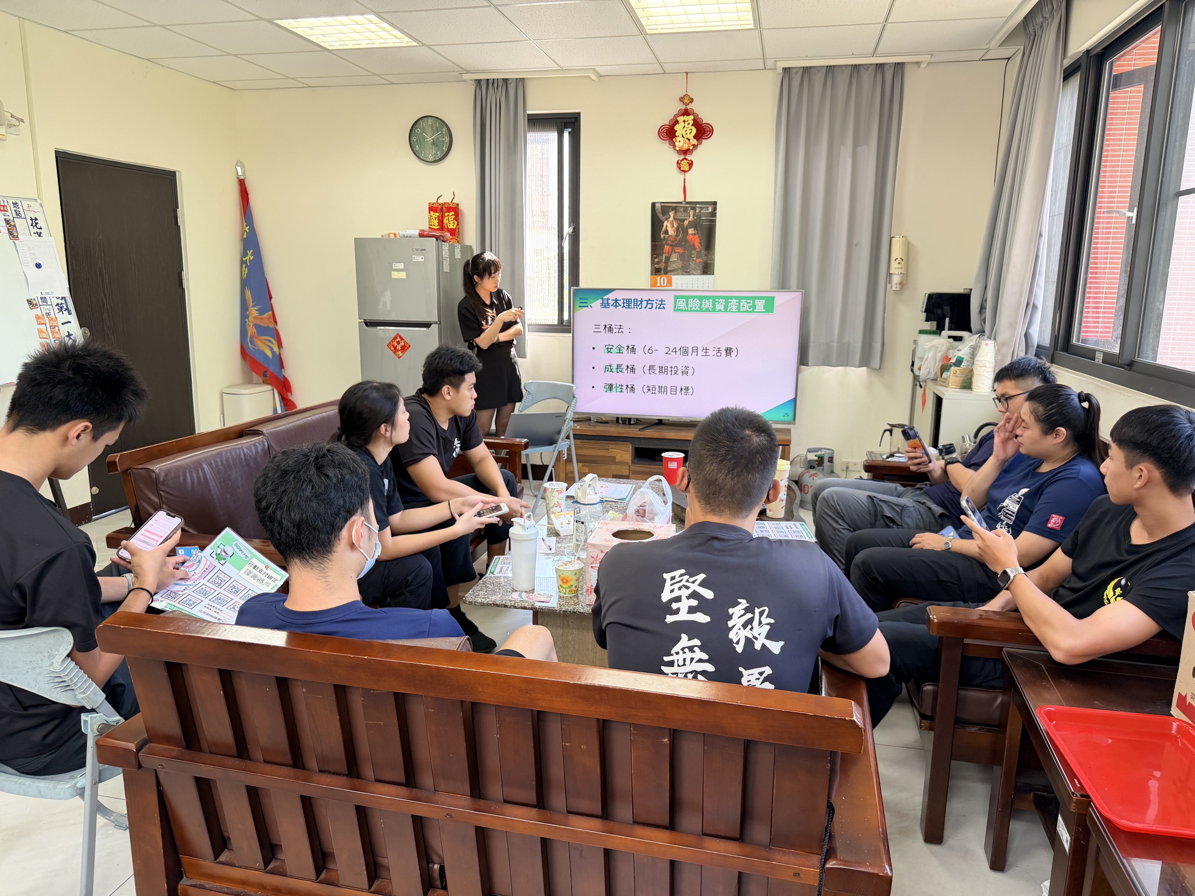 花蓮郵局深入消防單位 強化公部門防詐意識