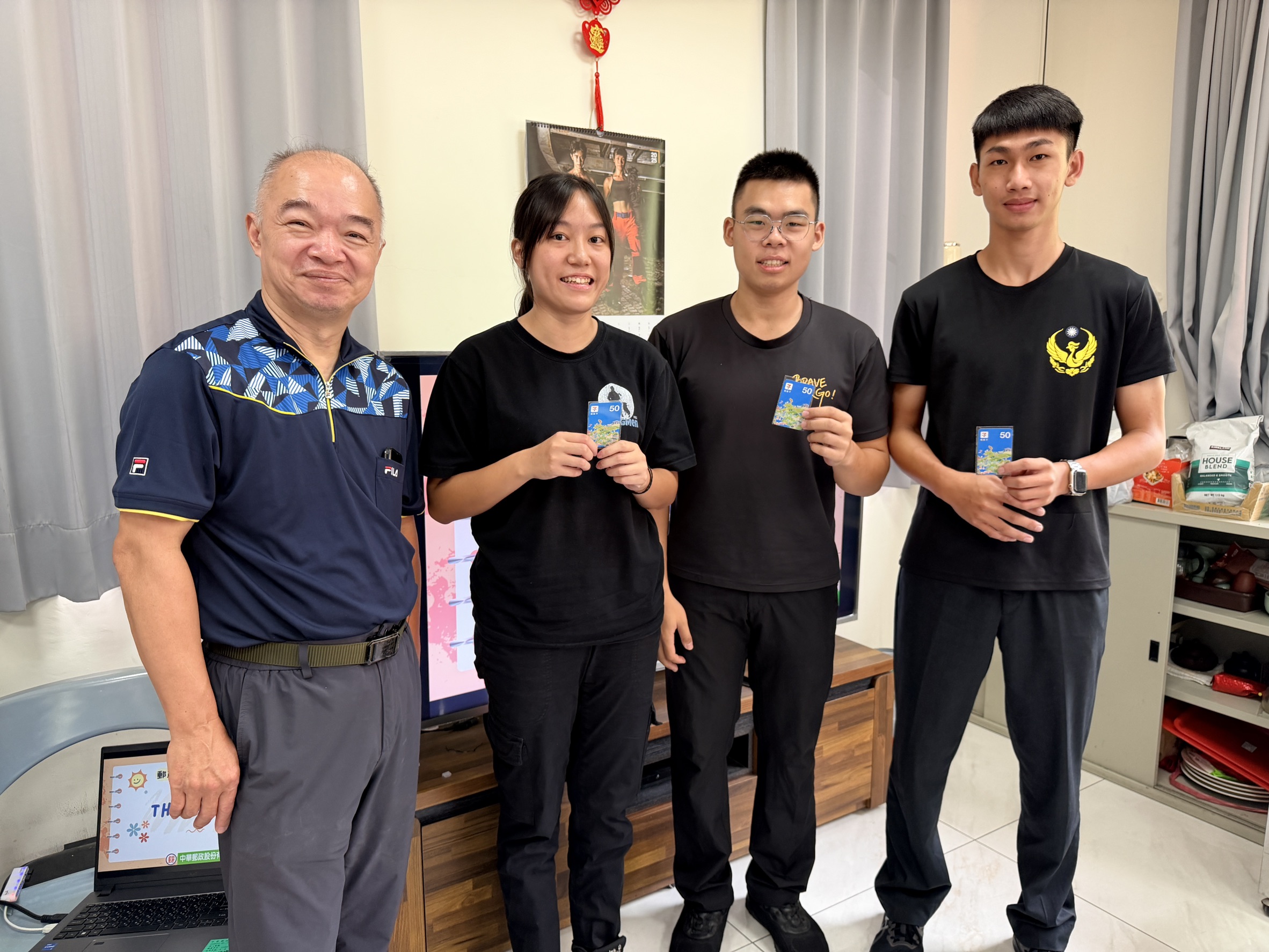 花蓮郵局深入消防單位 強化公部門防詐意識