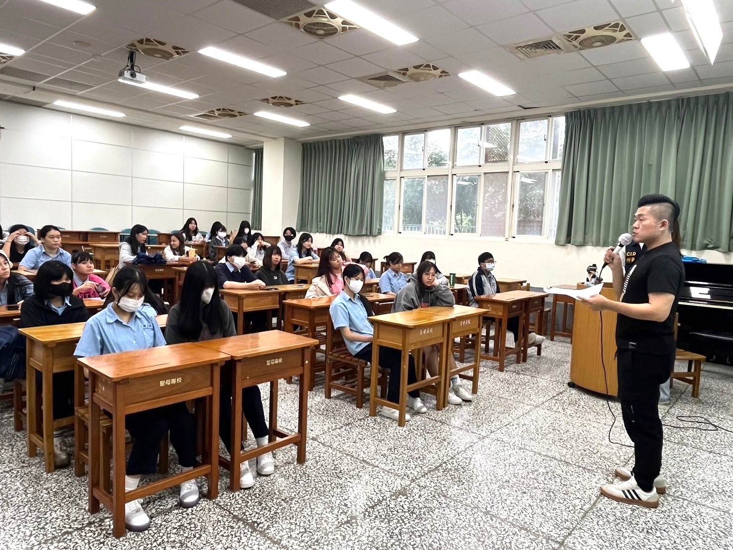 「防詐先鋒 青春不踩雷」宜蘭郵局舉辦識詐宣導活動