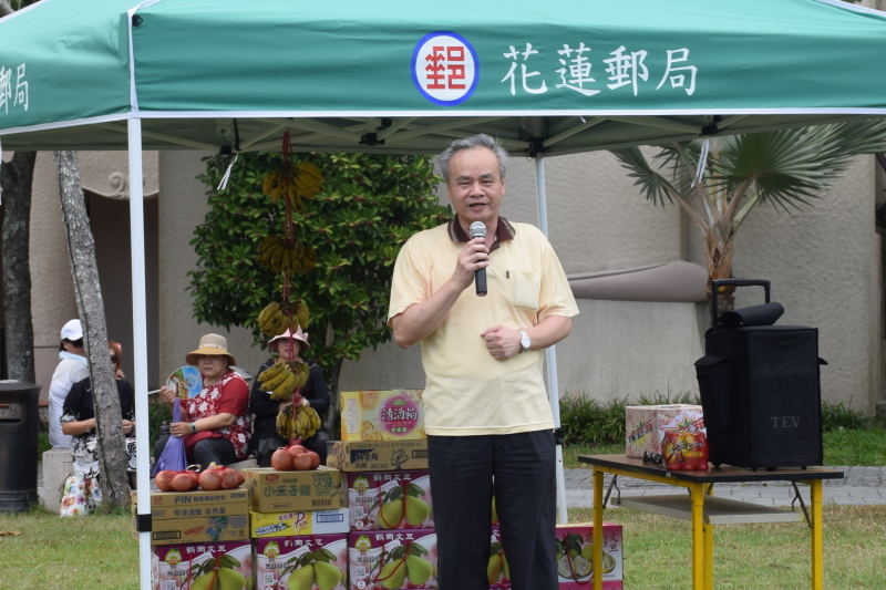 總公司陳總經理親自蒞臨致詞