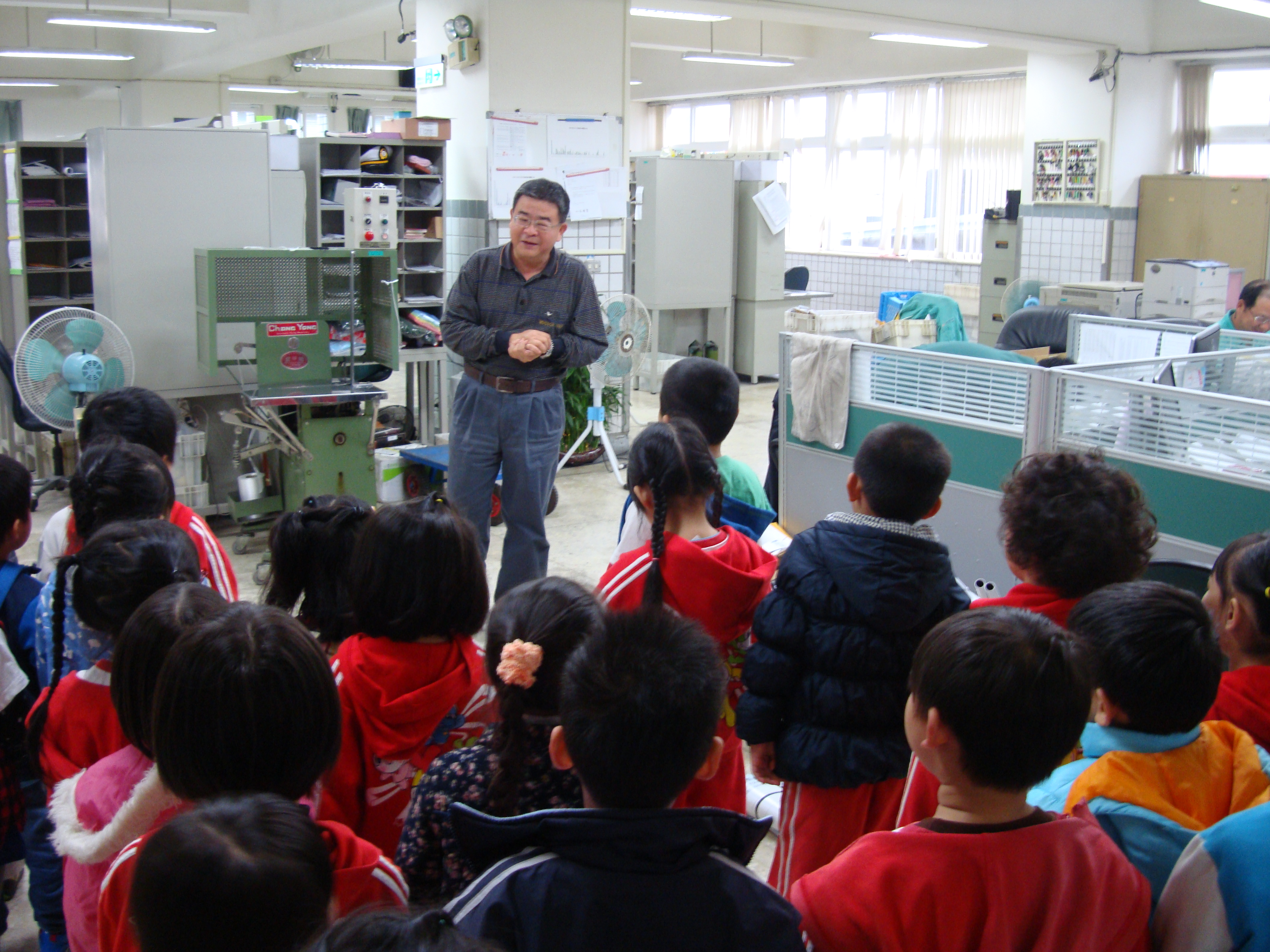 宜蘭縣私立安琪卡幼兒園校外教學參訪郵局活動