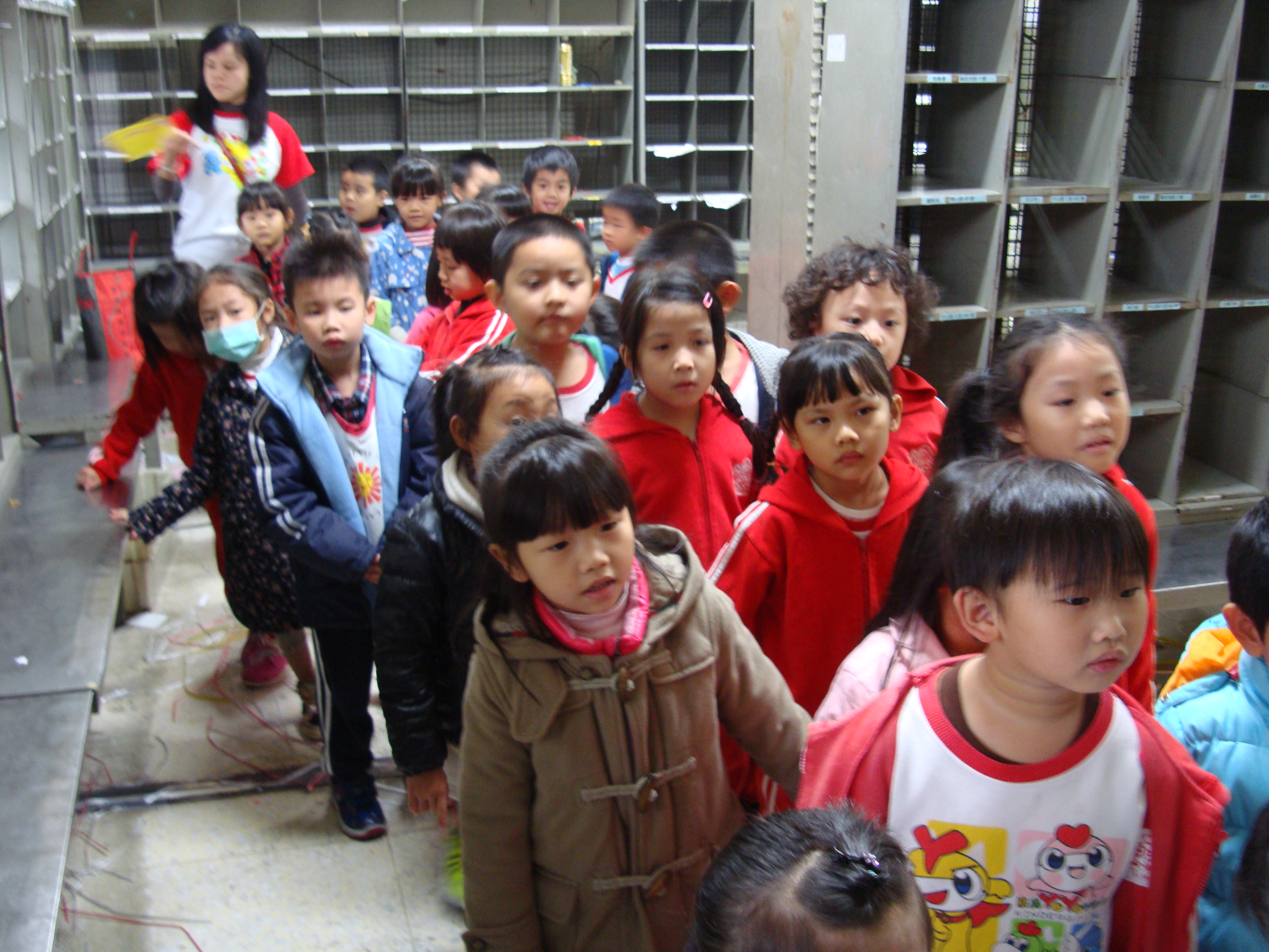 宜蘭縣私立安琪卡幼兒園校外教學參訪郵局活動