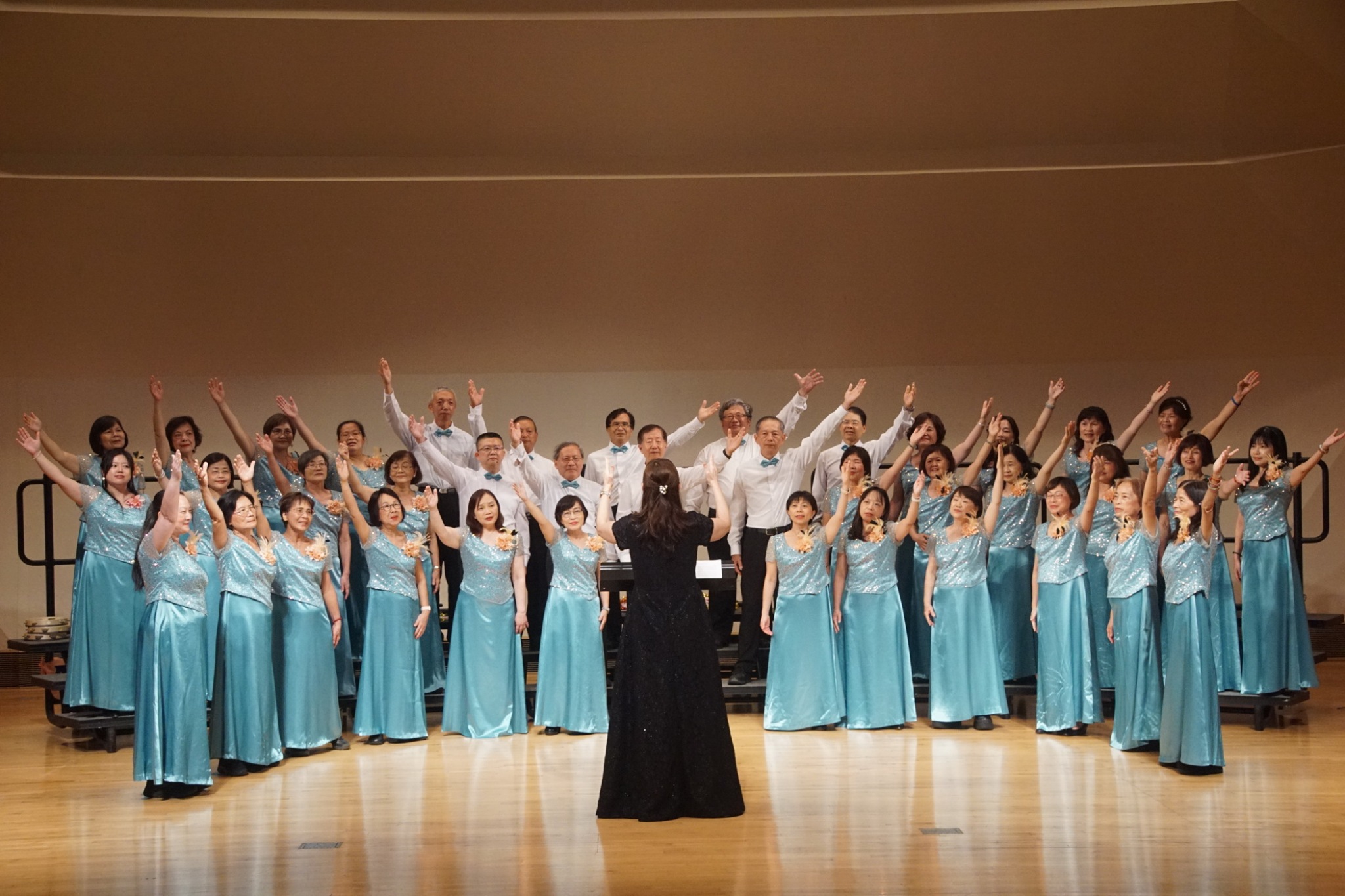 中華郵政樂齡運動「蘭都樂曲 再次響起」臺南郵局邀請「郵聲合唱團」臺南開唱