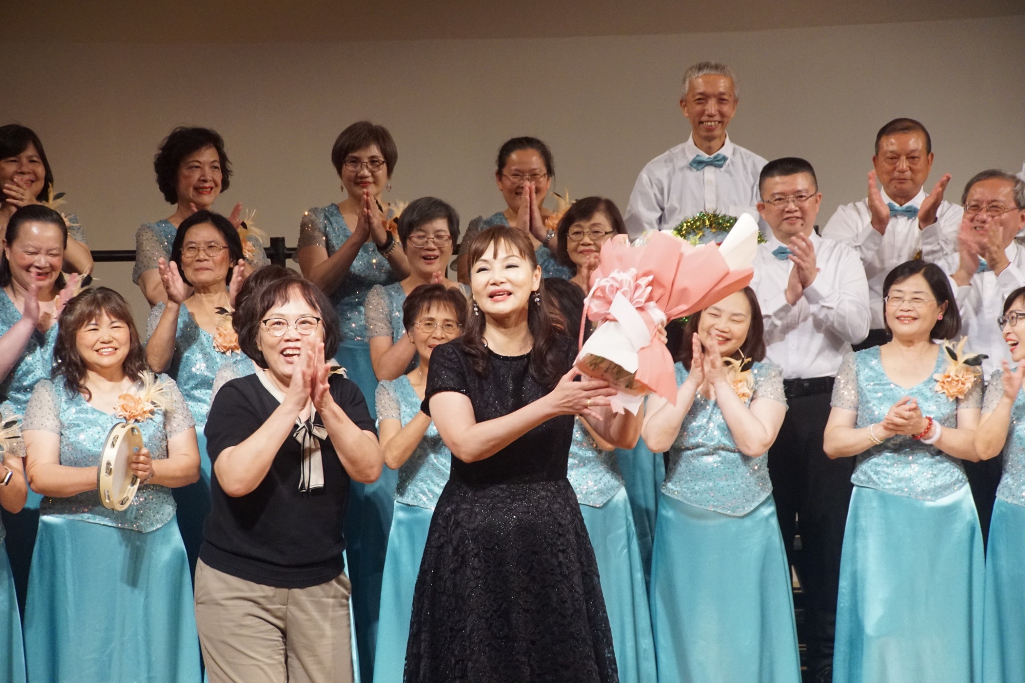 中華郵政樂齡運動「蘭都樂曲 再次響起」臺南郵局邀請「郵聲合唱團」臺南開唱