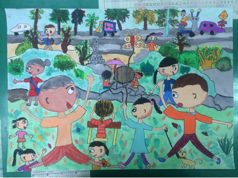 「105年郵政壽險全國兒童創意寫生繪畫比賽」活動