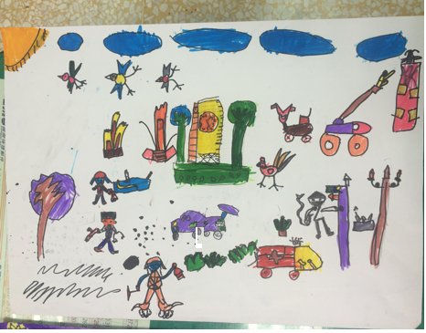 「105年郵政壽險全國兒童創意寫生繪畫比賽」活動