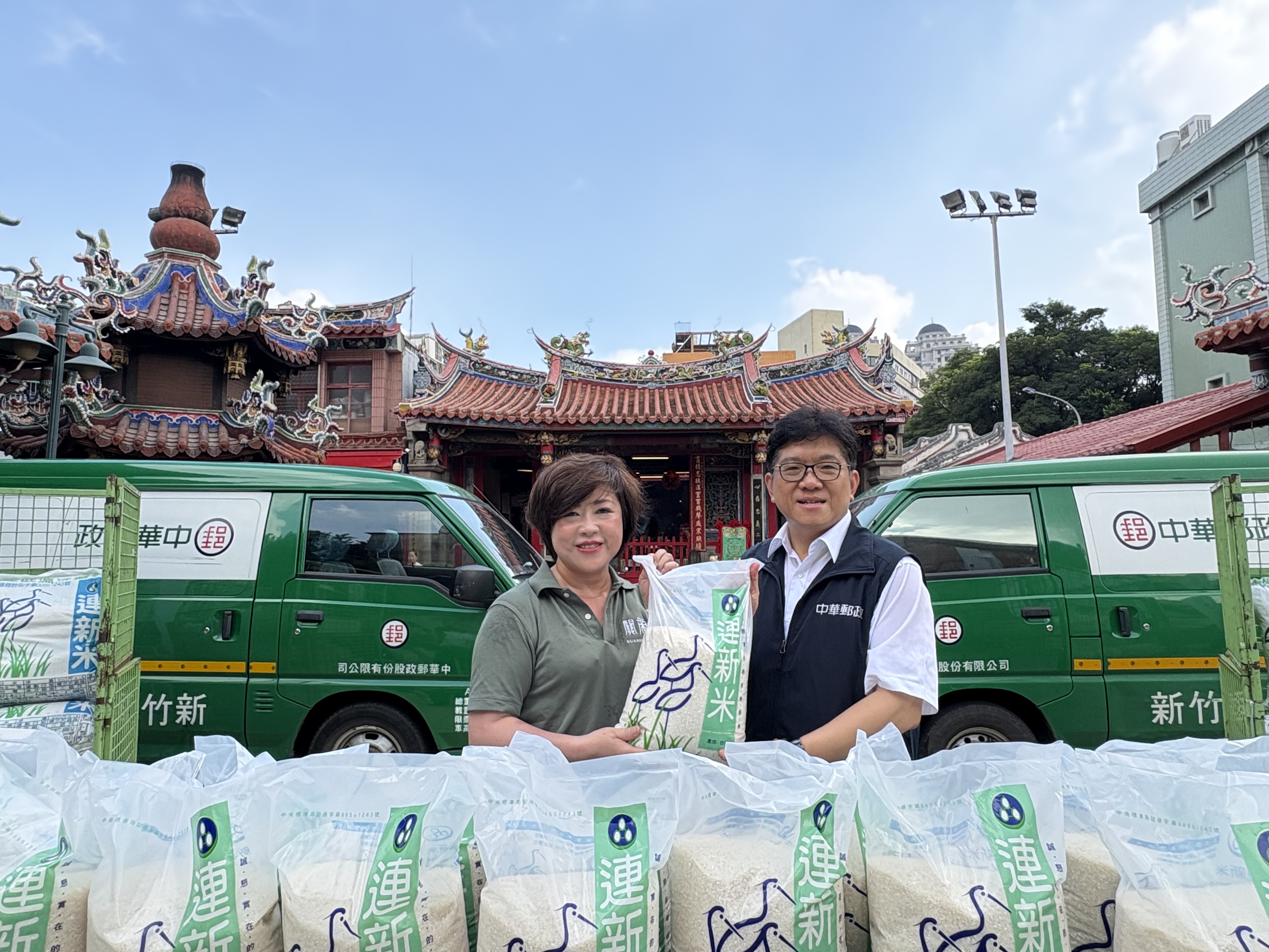 白米送暖，情繫新竹