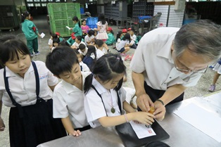 臺南郵局辦理「一日郵局體驗營」活動