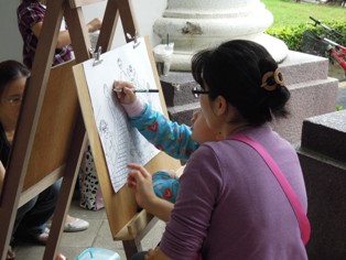 102年郵政壽險兒童創意寫生繪畫比賽活動 