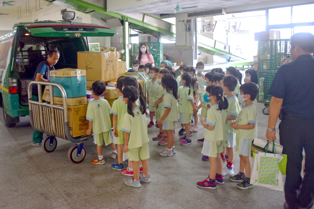 參觀國安郵局郵購站