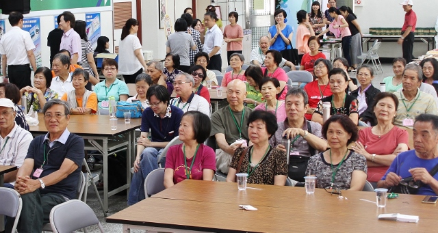 107年9月12日基隆郵局-「不老運動-銀髮族歡唱」活動