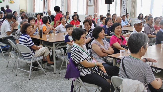 107年9月12日基隆郵局-「不老運動-銀髮族歡唱」活動