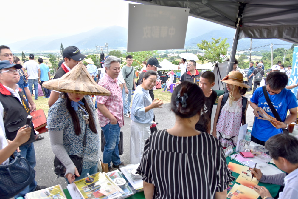 花蓮日環食穀舞金環喜臨時郵局活動