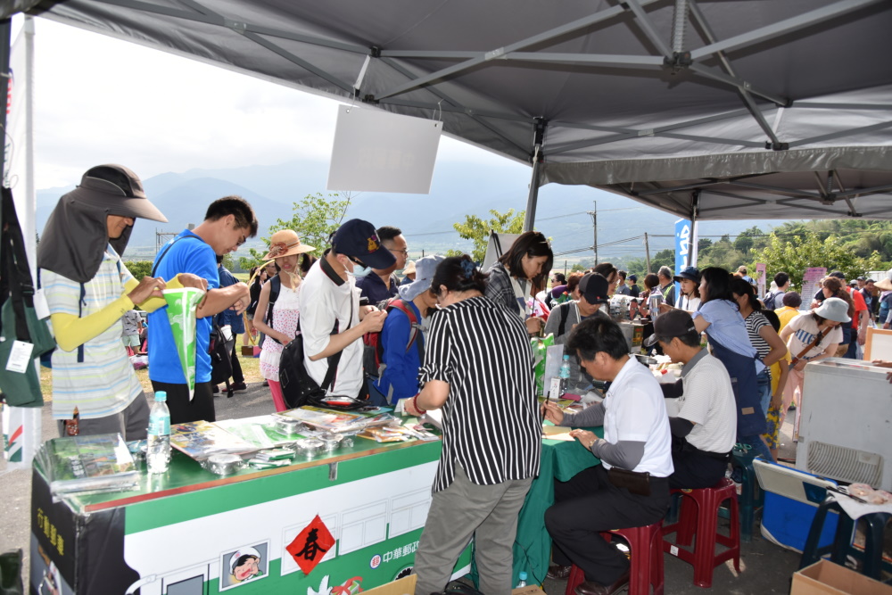 花蓮日環食穀舞金環喜臨時郵局活動