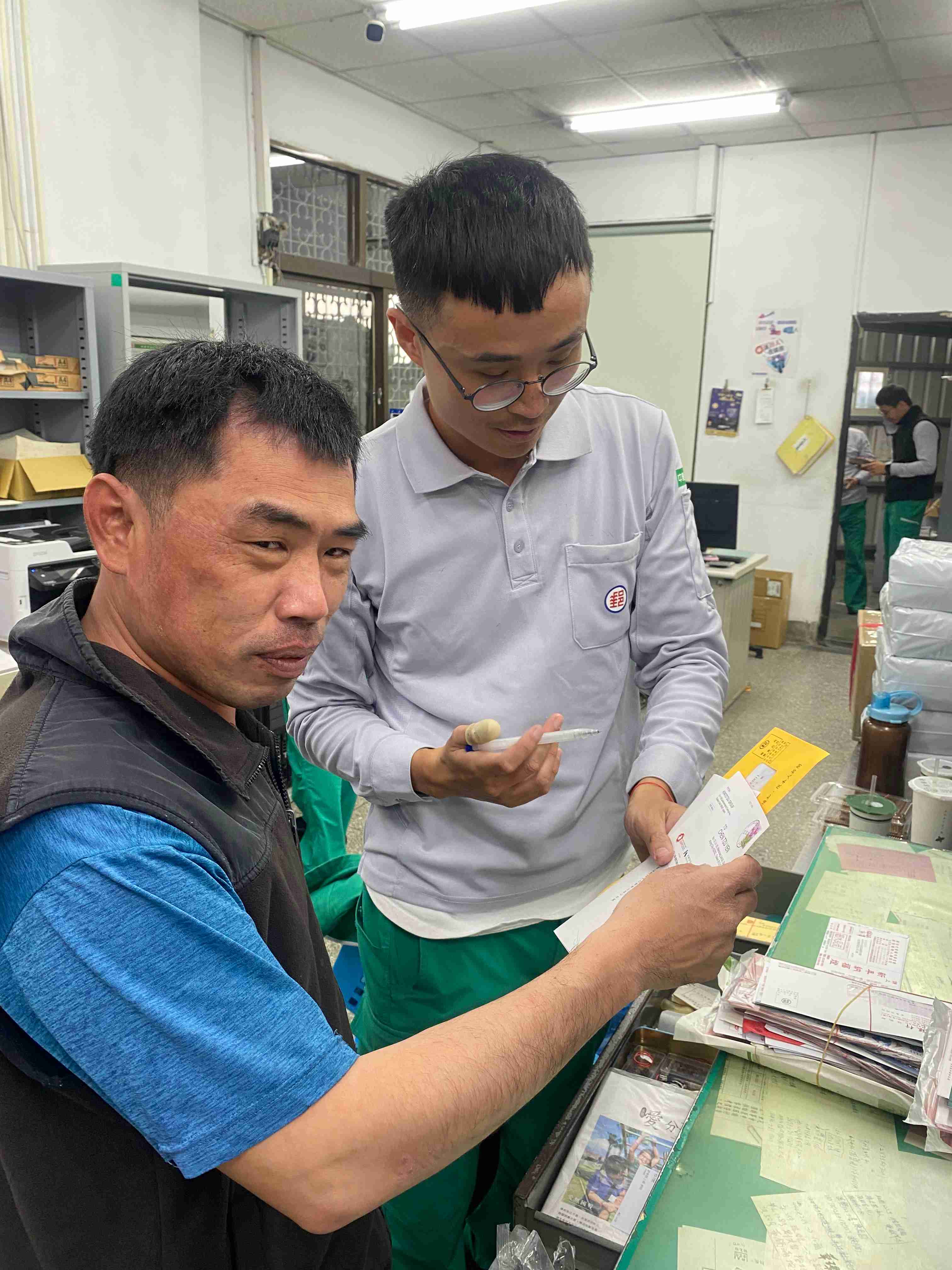 大肚郵局外勤單位壽險商品及年節禮盒銷售得力。