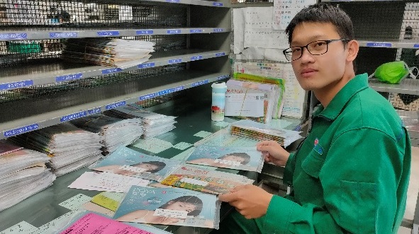 熱心輔導新進同仁熟悉投遞業務，盡快融入工作環境，樂於提攜後進，不遺餘力。