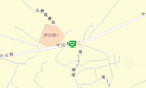 新化郵局地圖
