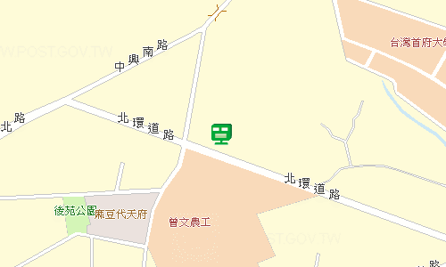 麻豆郵局地圖