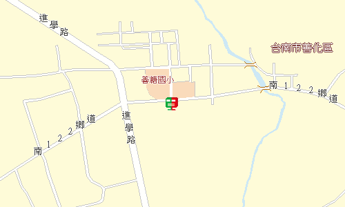 善化溪美郵局地圖