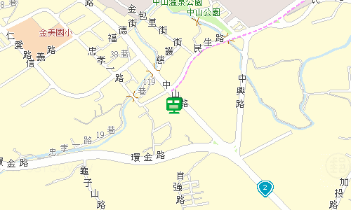 金山郵局地圖