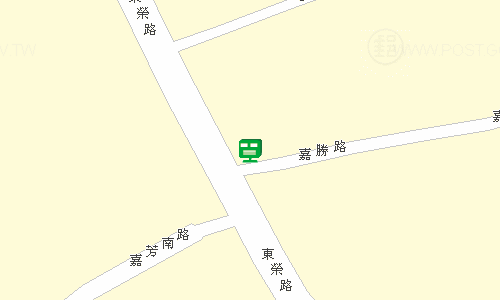 東勢厝郵局地圖