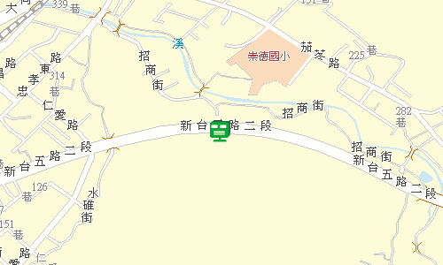 汐止郵局郵務股地圖