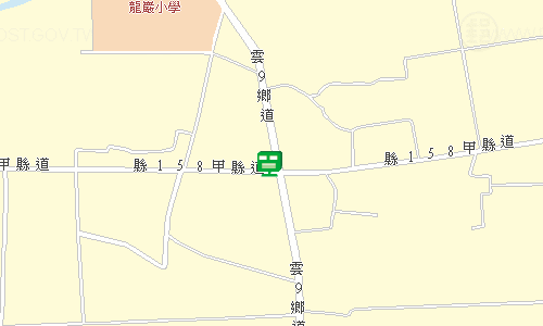 褒忠郵局地圖