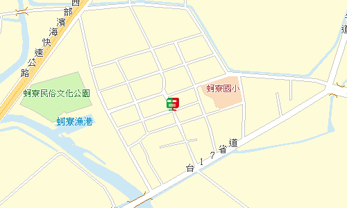 學甲郵局地圖