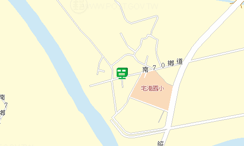 學甲郵局地圖