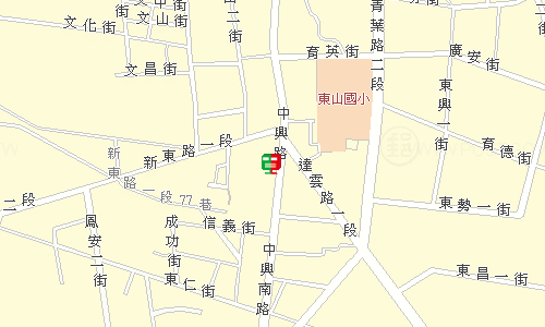 白河郵局地圖