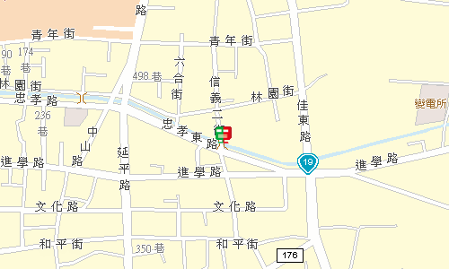 佳里興郵局地圖