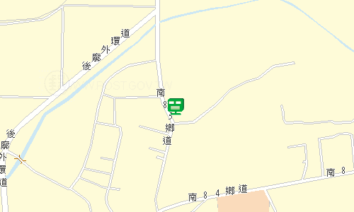 白河郵局地圖