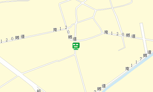 官田隆田郵局地圖