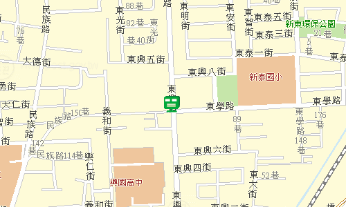 新營郵局郵務股地圖