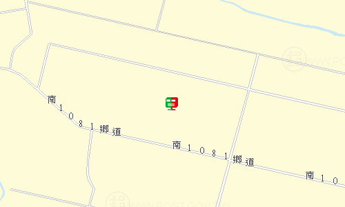 新營郵局郵務股地圖
