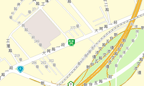 汐止郵局郵務股地圖