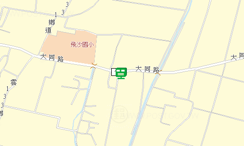 四湖郵局地圖