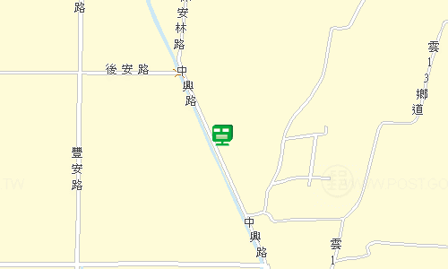 麥寮郵局地圖