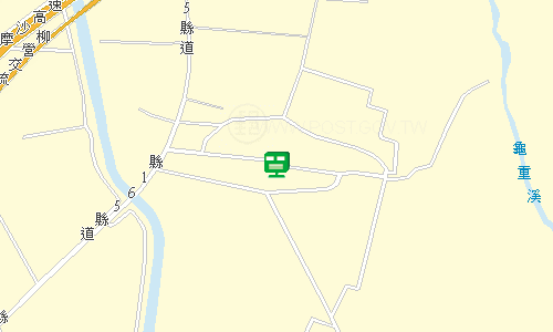 新營郵局郵務股地圖