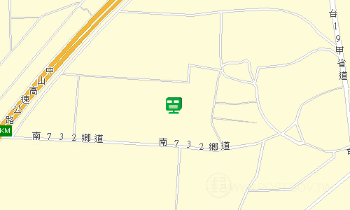 新營郵局郵務股地圖