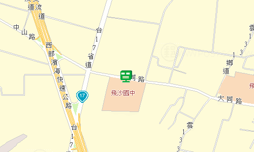 四湖郵局地圖