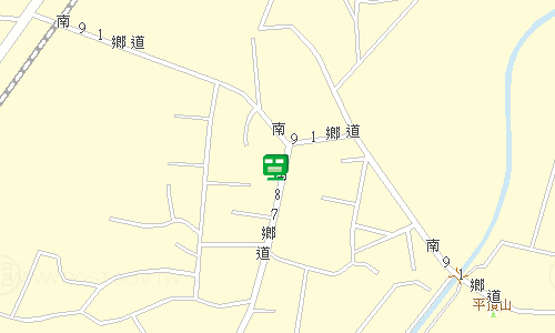 白河郵局地圖