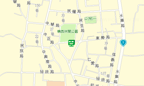楠西郵局地圖