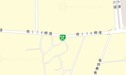 新市郵局地圖