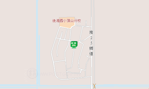 佳里郵局地圖