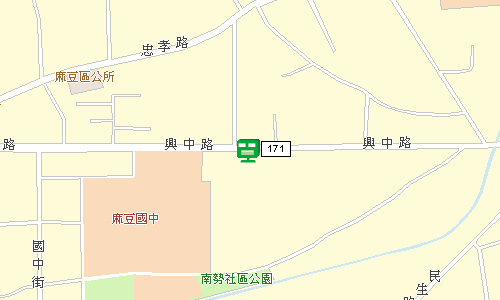 麻豆郵局地圖