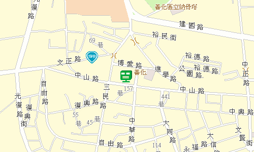 善化郵局地圖