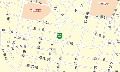 學甲郵局地圖